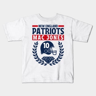 New England Patriots Mac Jones 10 American Football Kids T-Shirt